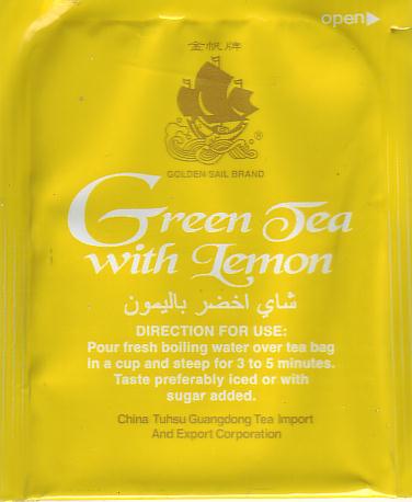 4 Green Tea with Lemon