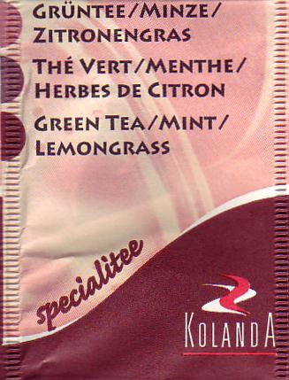 1 Green tea mint lemongrass