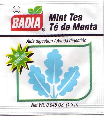 Mint tea