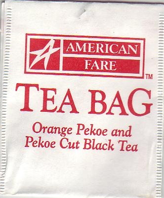 American fare tea bag