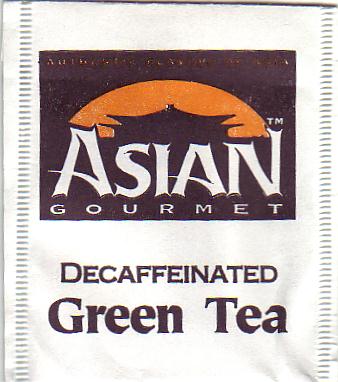 Green tea decafeinated