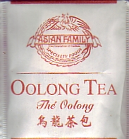 Asian family oolong