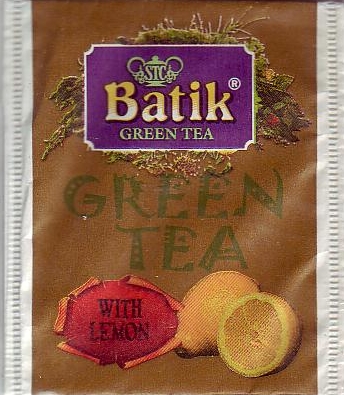 3 Green tea with lemon