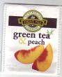 Green tea peach